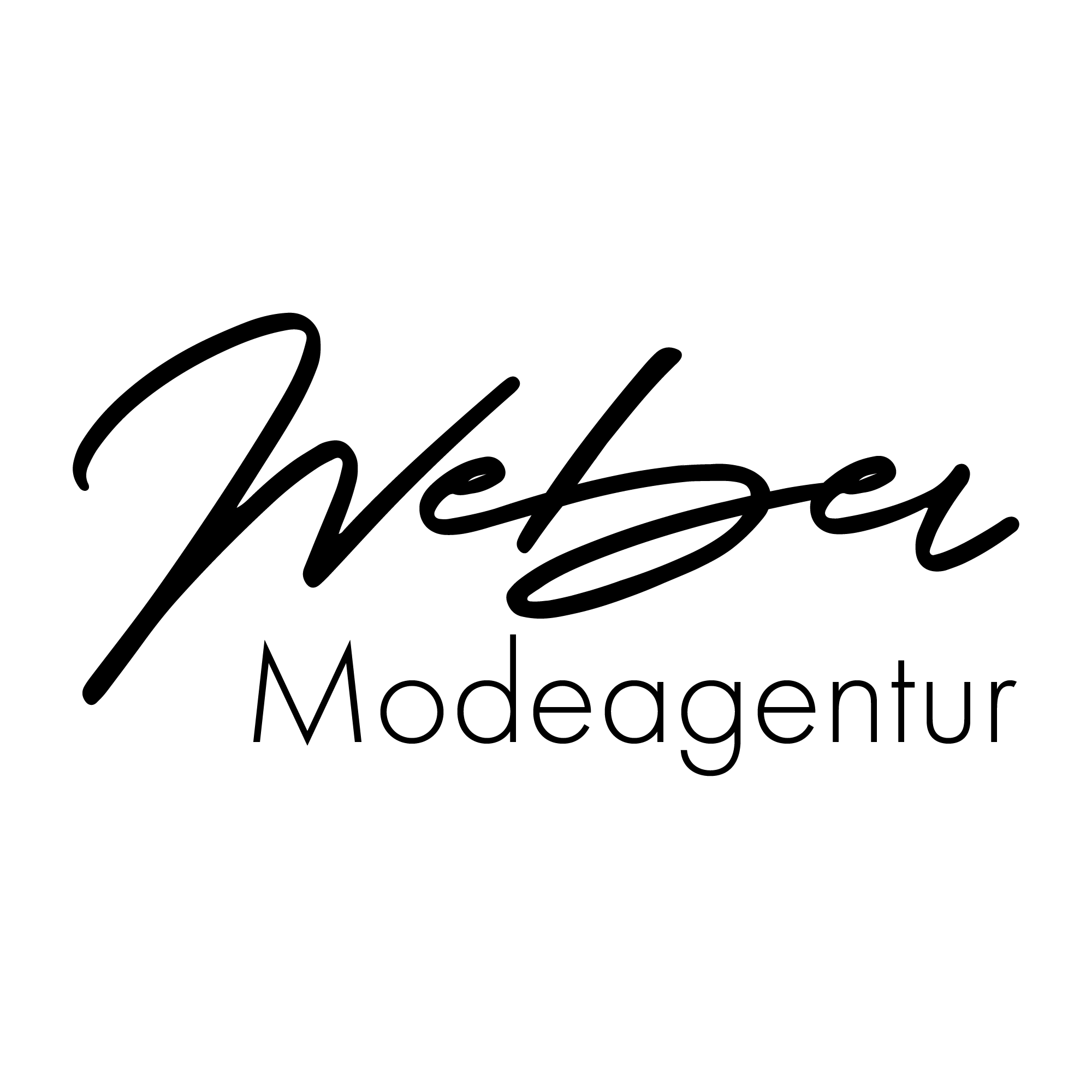 Logo Modeagentur Weber
